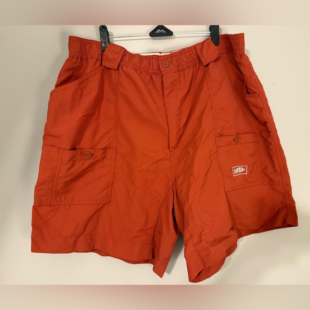 AFTCO The Original Fishing Shorts Size 40‎ Rust Color